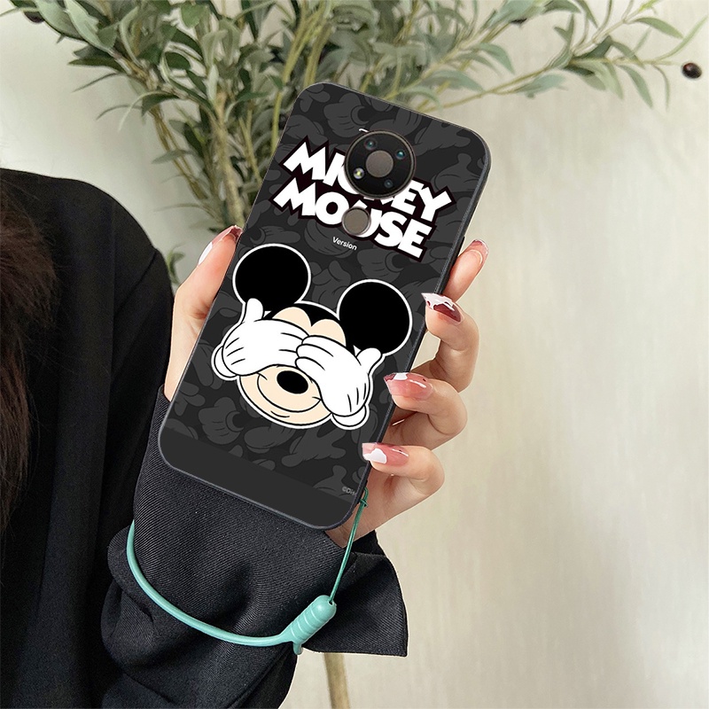 Nokia 3.4 Casing Mickey Mouse Cartoon Shockproof Phone Case