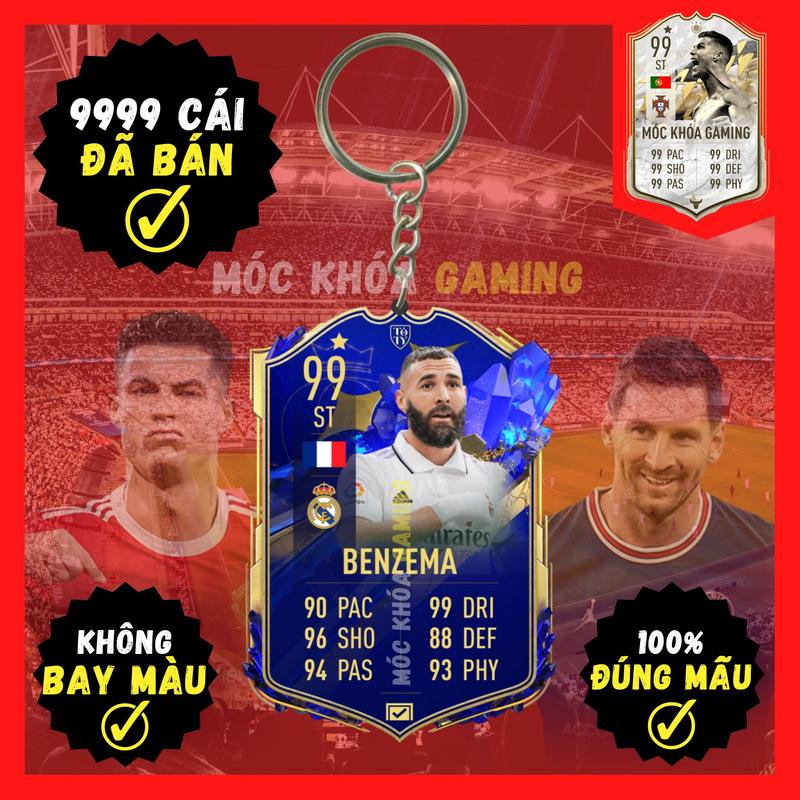 [BST] Móc Khóa các cầu thủ CLB Real Madrid