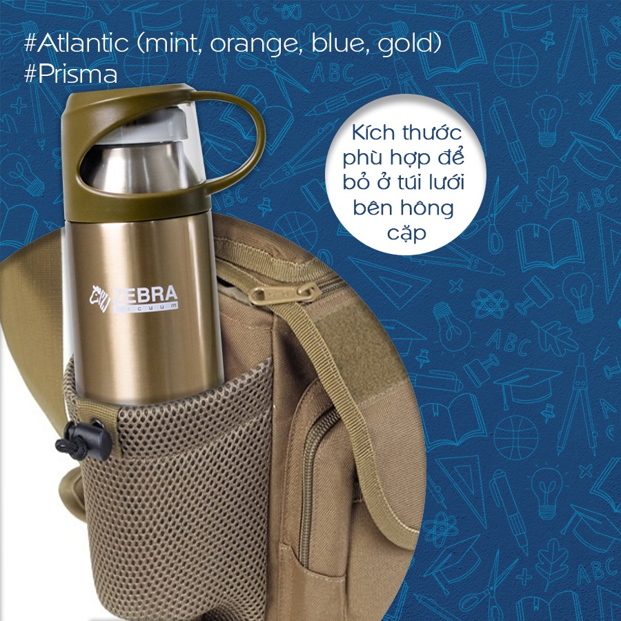 Bình giữ nhiệt Zebra Atlantic 480ml - 112629 - Thái Lan
