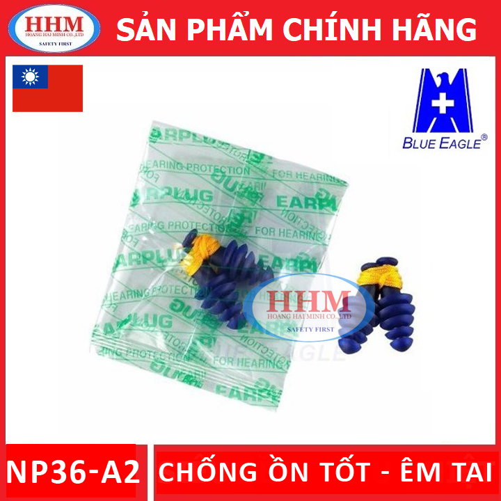 Bộ 5 cặp nút tai blue eagle np36-a2