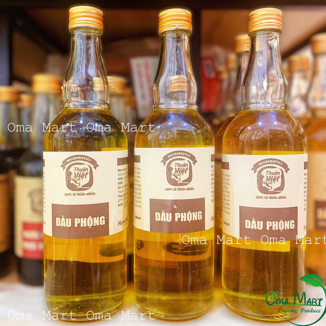 [Thực dưỡng] Dầu lạc (dầu đậu phộng) Homefood 500ml