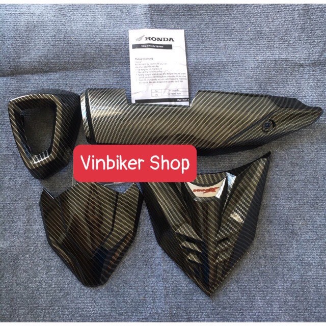 Bộ ốp winner x sơn vẫn carbon cực đẹp!