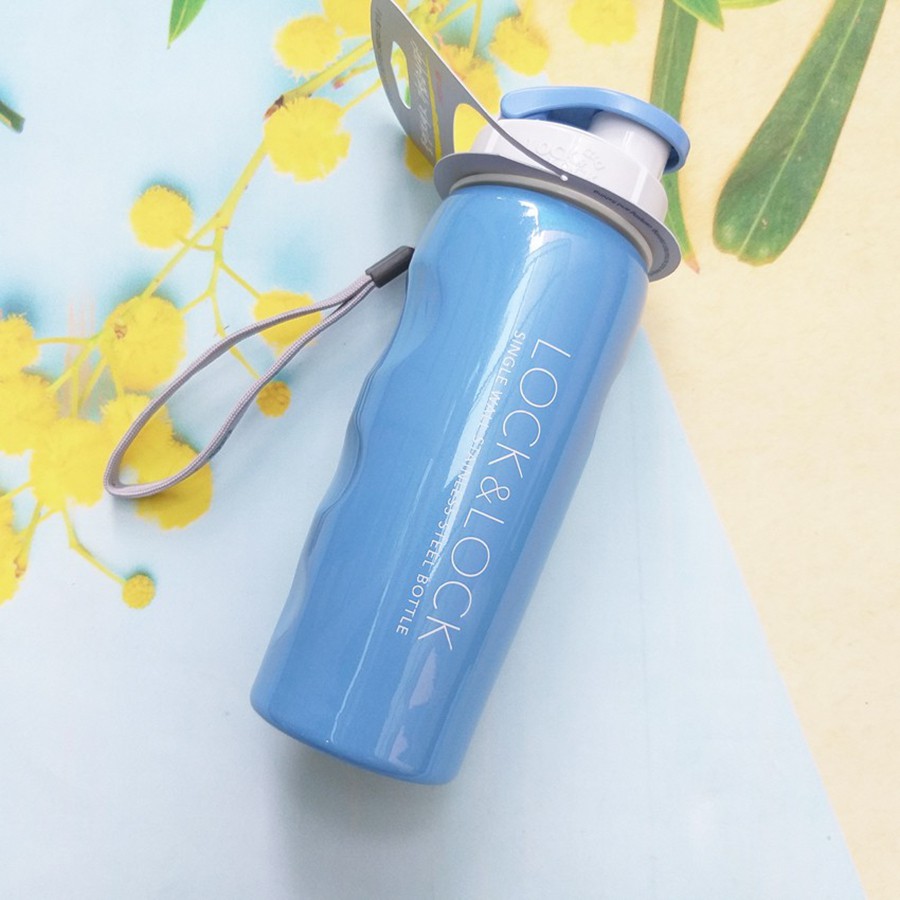 Bình đựng nước thể thao bằng inox Lock&Lock 550ml