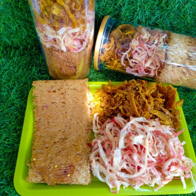 Mực Mix 3 Vị (Mực Cán-Mực Hấp-Mực Sợi Tẩm) 250GR
