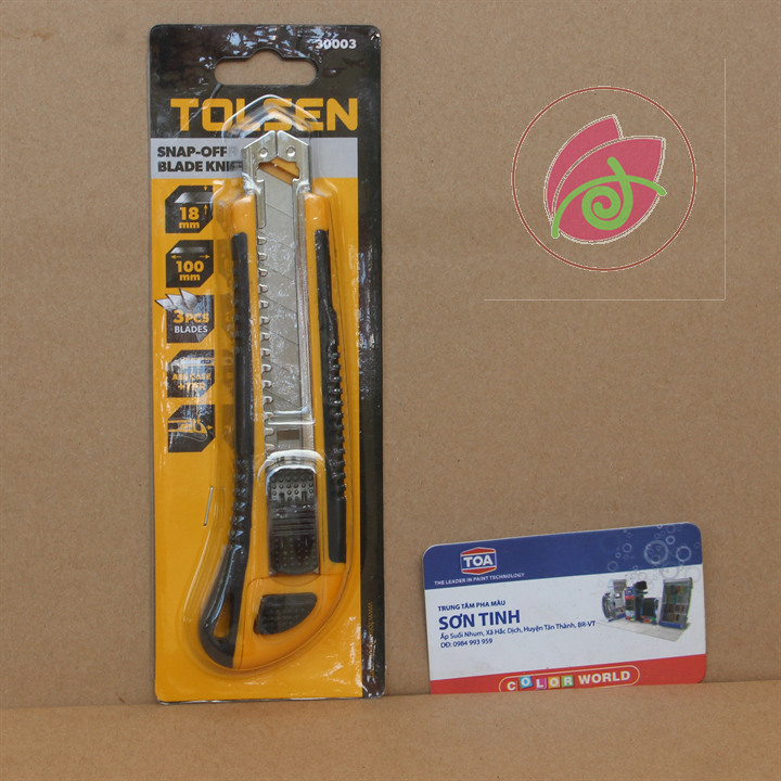 Dao rọc giấy 3 lưỡi tolsen 30003