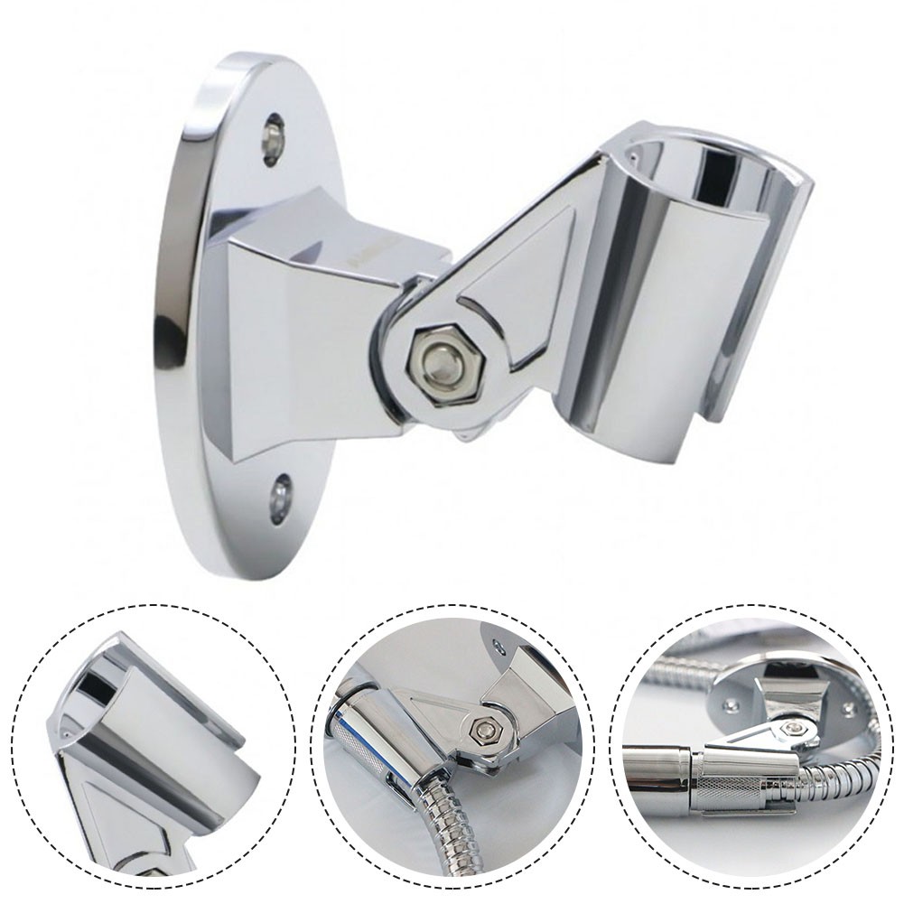 【Homeland】 Hand Shower Holder Universal Adjustable Shower Head Holder Bracket Stable Rotation
