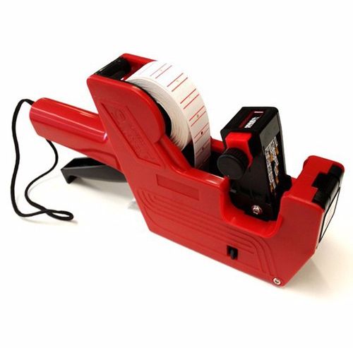 Máy bấm giá / bắn giá 8 số duodeli mx-5500 không nắp + 10 cuộn giấy dán giá trắng + 1 ống mực dự phòng / bắn giá mx-5500 eos