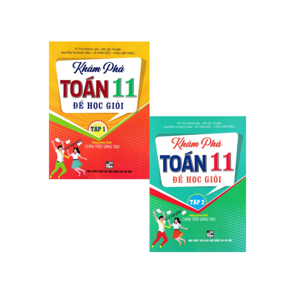 Combo khám phá toán 11 để học giỏi - tập 1 + 2
