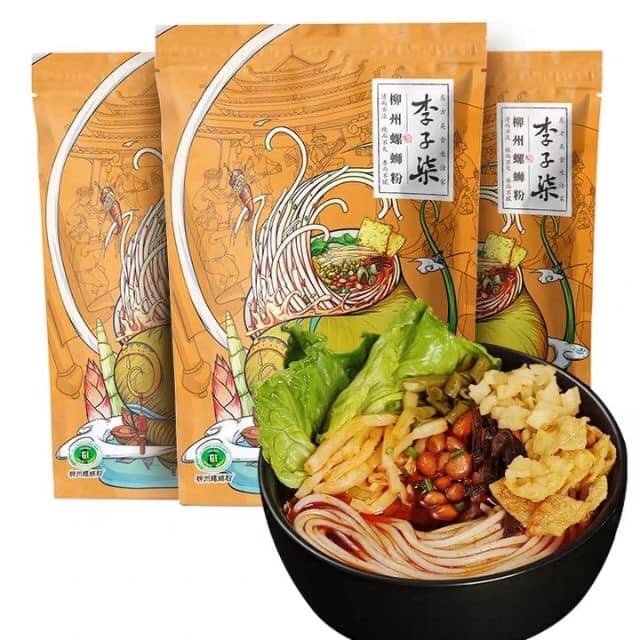 1 gói bún ốc lý tử thất gói vàng 335g dai ngon