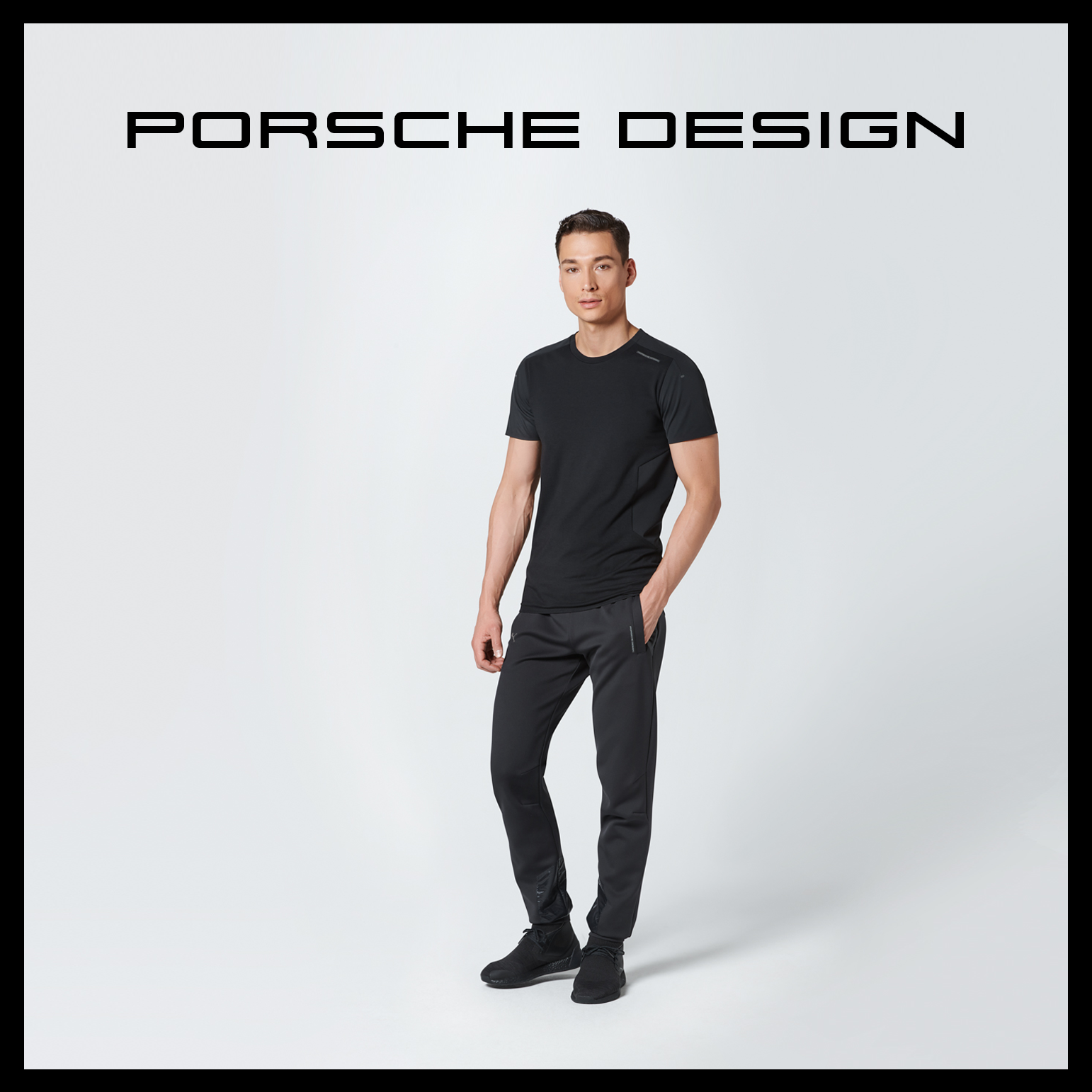 Puma X Porsche Design Black Men S Tee For Men T Shirt Sport Casual