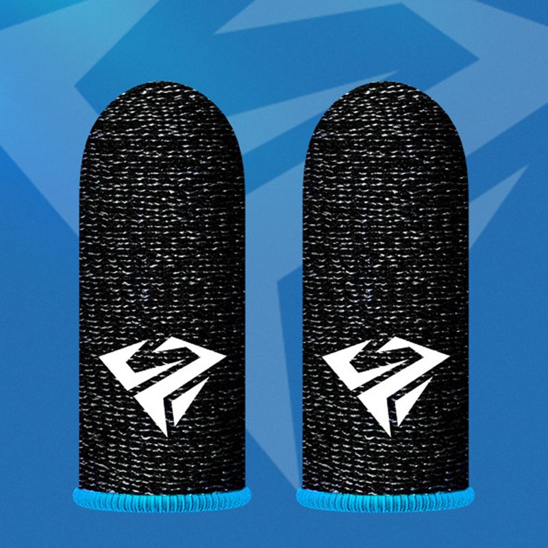 【Must-Have Accessories】 2 Pcs Game Fingertip Gloves Sweatproof Anti-slip Screen Finger Sleeve Breathable Gaming Fingertip Cover For Gamer.