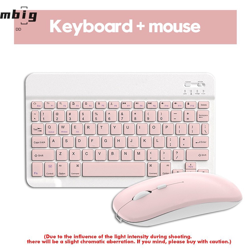 Bộ bàn phím và chuột bluetooth không dây gọn nhẹ gọn nhẹ di động có chuột bluetooth tiện dụng cho ios/ipad/android