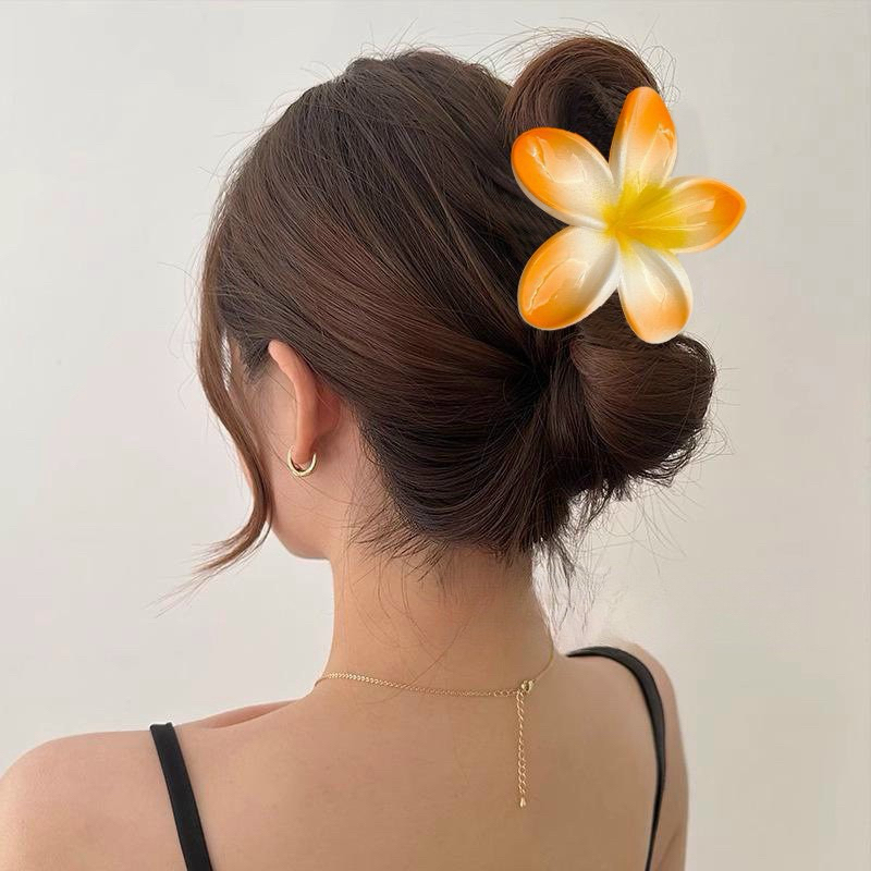 Kẹp Tóc Hoa Sứ Màu Mới Hot Trend Siêu Xinh