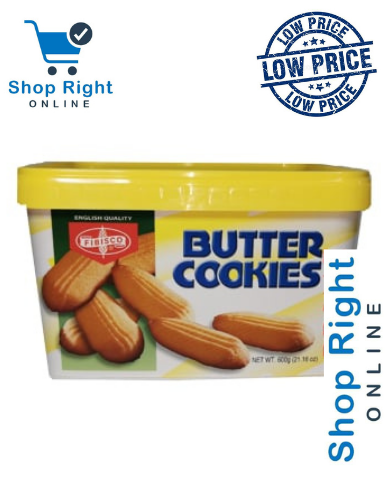 Lowest Price! Fibisco Butter Cookies or Chocolate Chip Cookies 600g ...