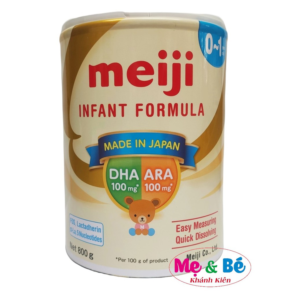 Sữa meiji số 0 800g nhập khẩu date 2025
