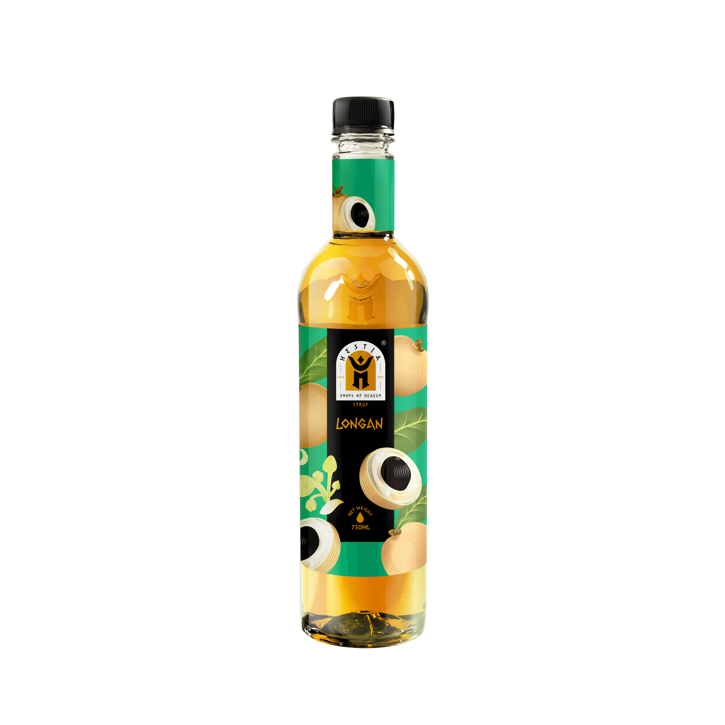 Siro/ syrup hestia chai 750ml - nhãn