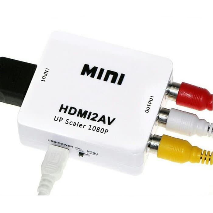 Converter Hdmi to AV Rca atau HDMI TO VGA Adapter Lazada Indonesia