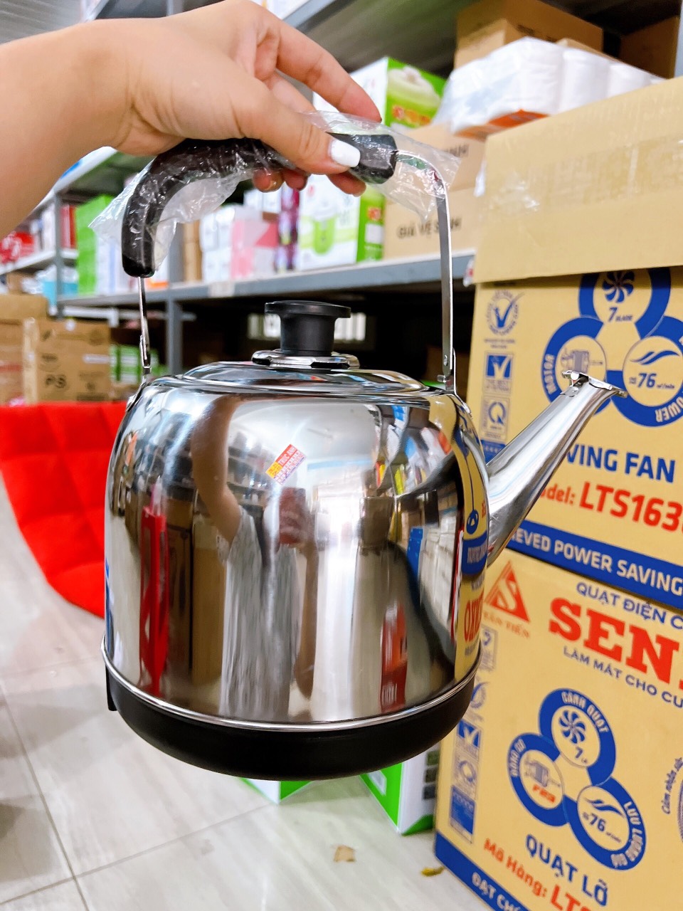 Ấm đun nước Kettle 4L SIÊU BỀN