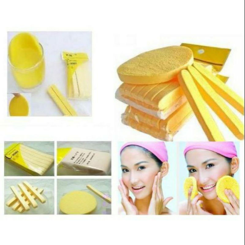 Bông nở Chivey - Bông nở rửa mặt, bọt biển rửa mặt Chivey