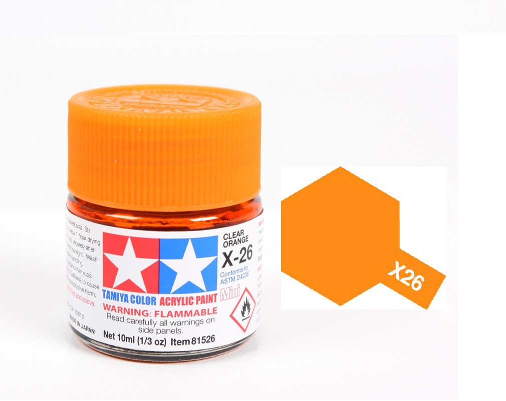 Acrylic ( X22 ~ X35  ) sơn mô hình gốc nước 10ML Tamiya