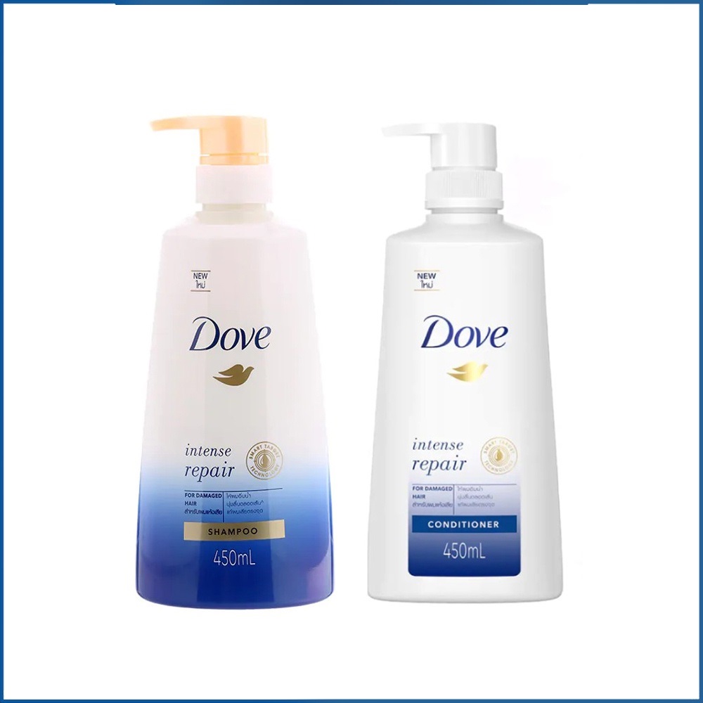 Combo 2 Chai Dầu Gội Xả Dove 450ml Thái Lan