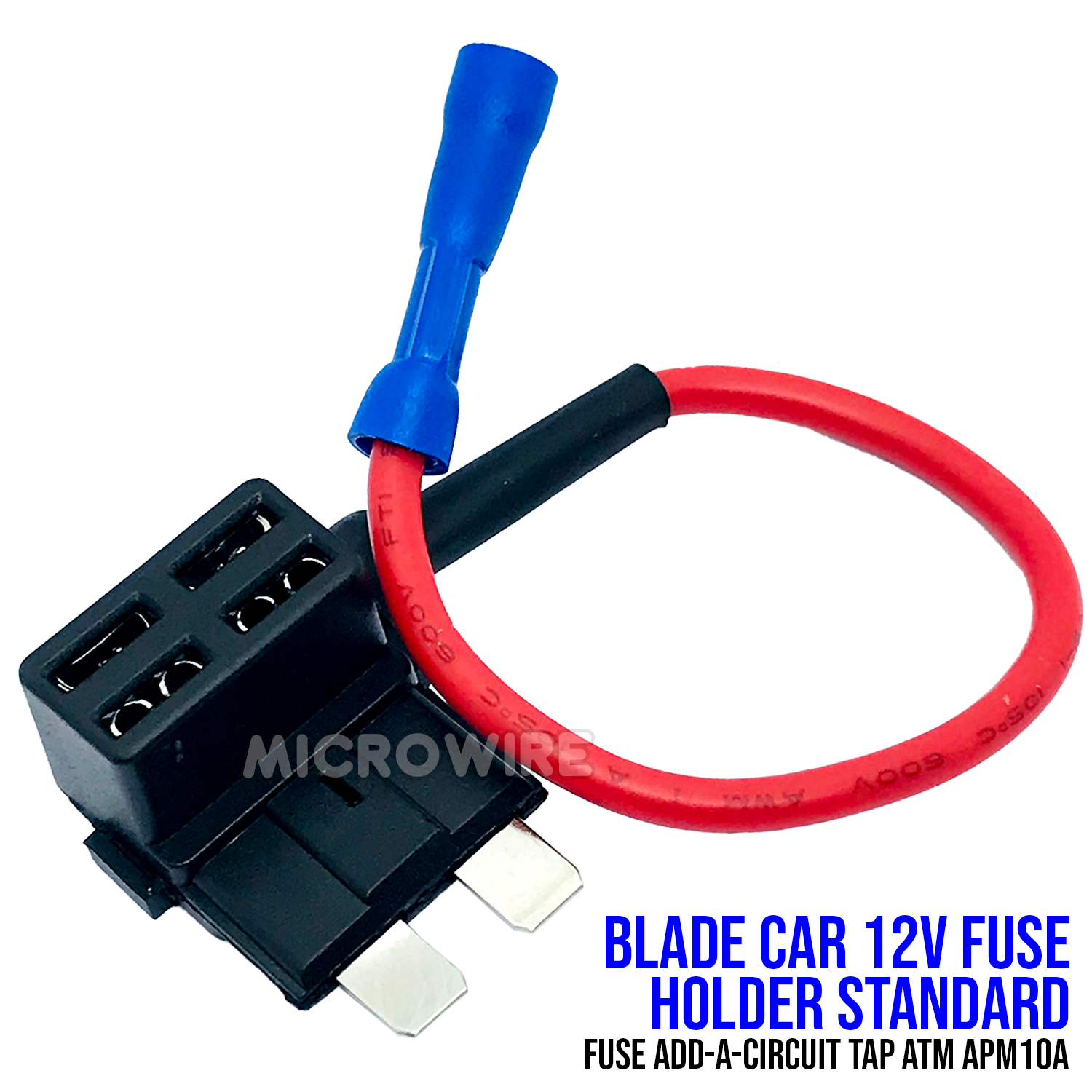 Fuse Addacircuit TAP ATM APM10A Blade Car Fuse 12V Fuse Holder