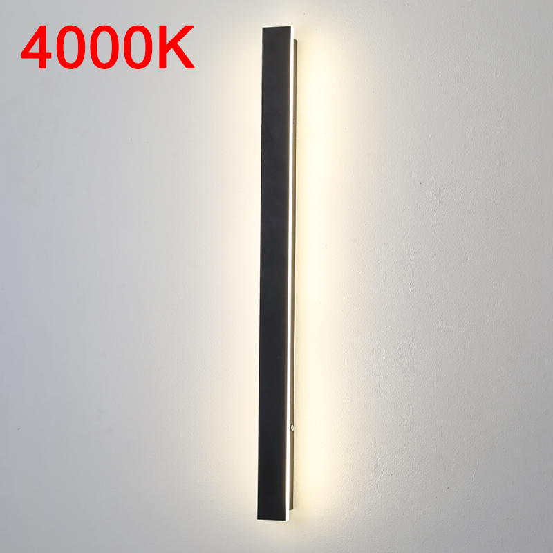 modern strip acrylic led wall lamp