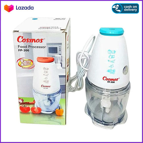 Cosmos FP300 Food Processor 300ml/180 Watt FP300 Turbo Switch Chopper Lazada Indonesia