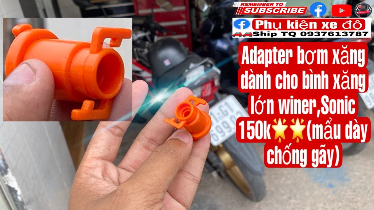 adapter bơm xăng cho winner sonic chống gãy