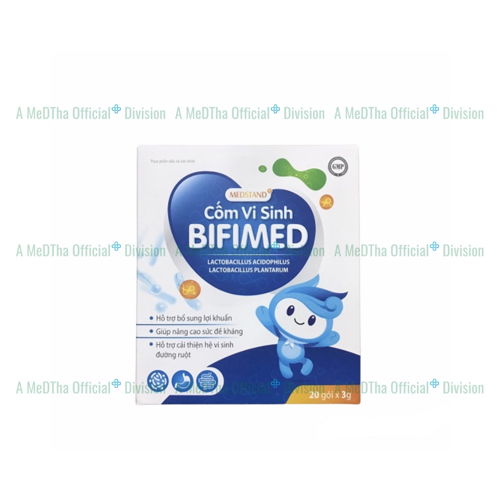 CỐM VI SINH BIFIMED, hộp 20 gói