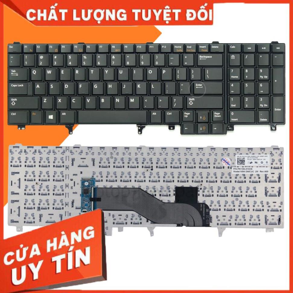 Hcm- bàn phím laptop dell latitude e6520 e6530 e6540 e5520 e5530