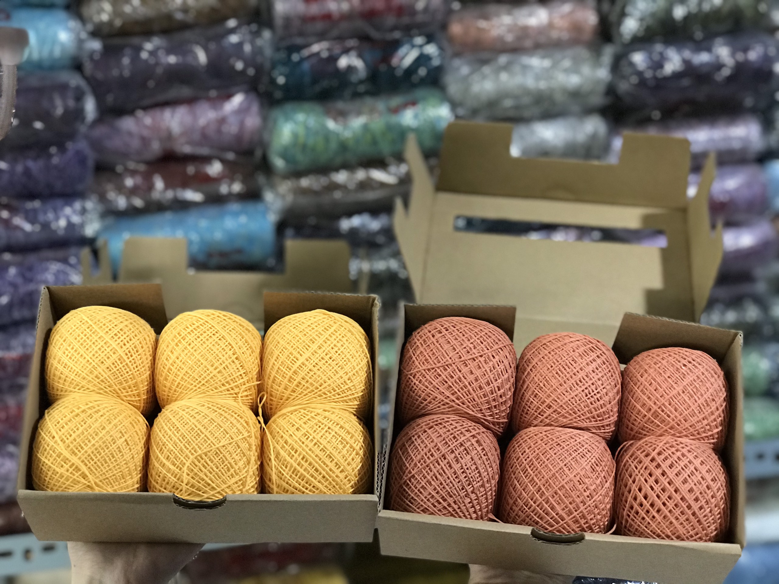 Sợi Lace Cotton Craft Yarn 1mm nhẹ, mát