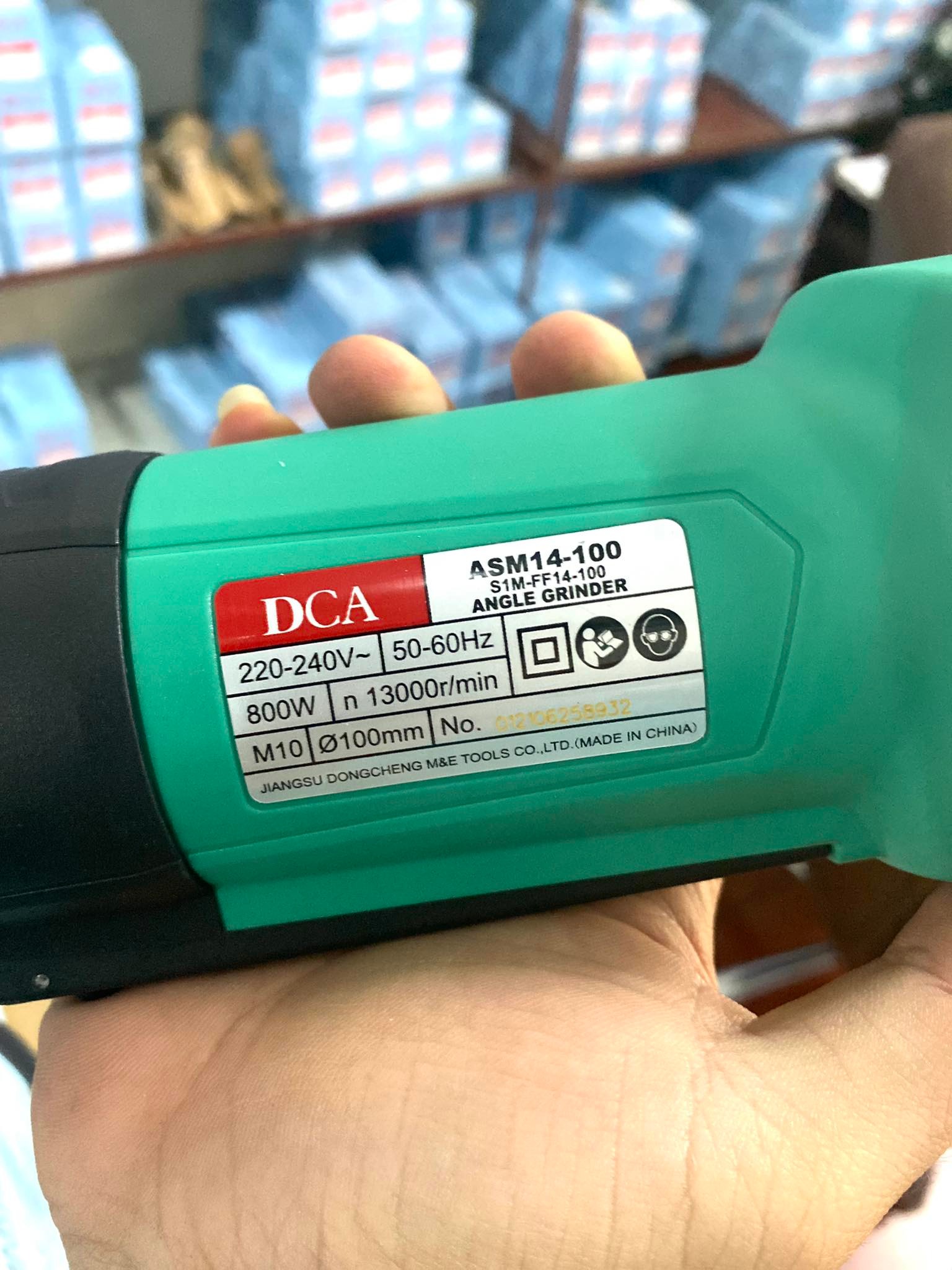 Máy mài góc 800W DCA ASM14-100