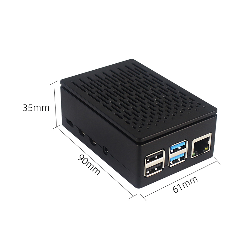 Raspberry%20Pi%204%20Model%20B%20ABS%20Case%20Grid%20Cooling%20with%20Cooling%20Fan%20Black%20Transparent%20Plastic%20for%20Raspberry%20Pi%204%20-%20Image%205