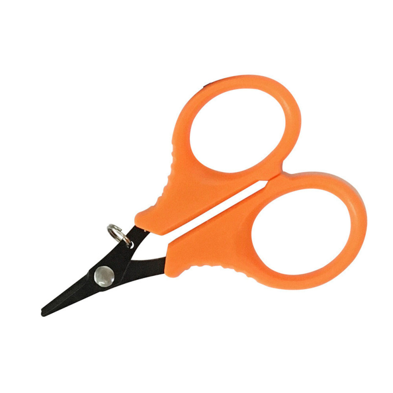 Mini Fishing Scissors Stainless Steel Fishing Line Cutter Serrated Scissors