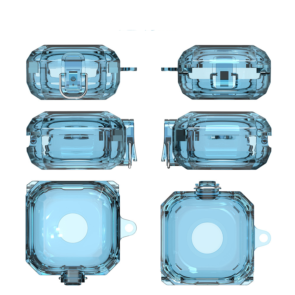 For Samsung Galaxy Buds Live/pro/2 Bluetooth-compatible Headset Protective Case Transparent Protective Case