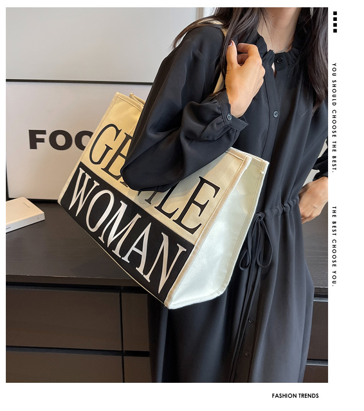 C & K thai Tote mẹ túi vải Monogram Túi Đeo Vai Print