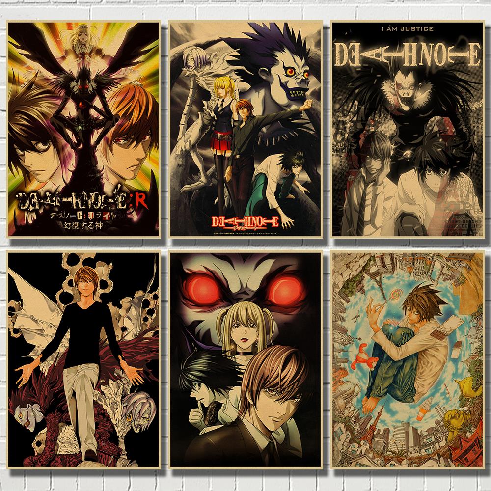 %E3%80%90InnovateWorld%E3%80%91Famous%20Suspense%20Comics%20Death%20Note%20Kraft%20Paper%20Poster%20Wall%20Sticker%20Home%20Decora%20-%20Image%203