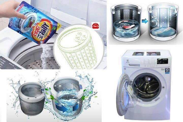 Bột tẩy lồng máy giặt siêu sạch Hàn Quốc