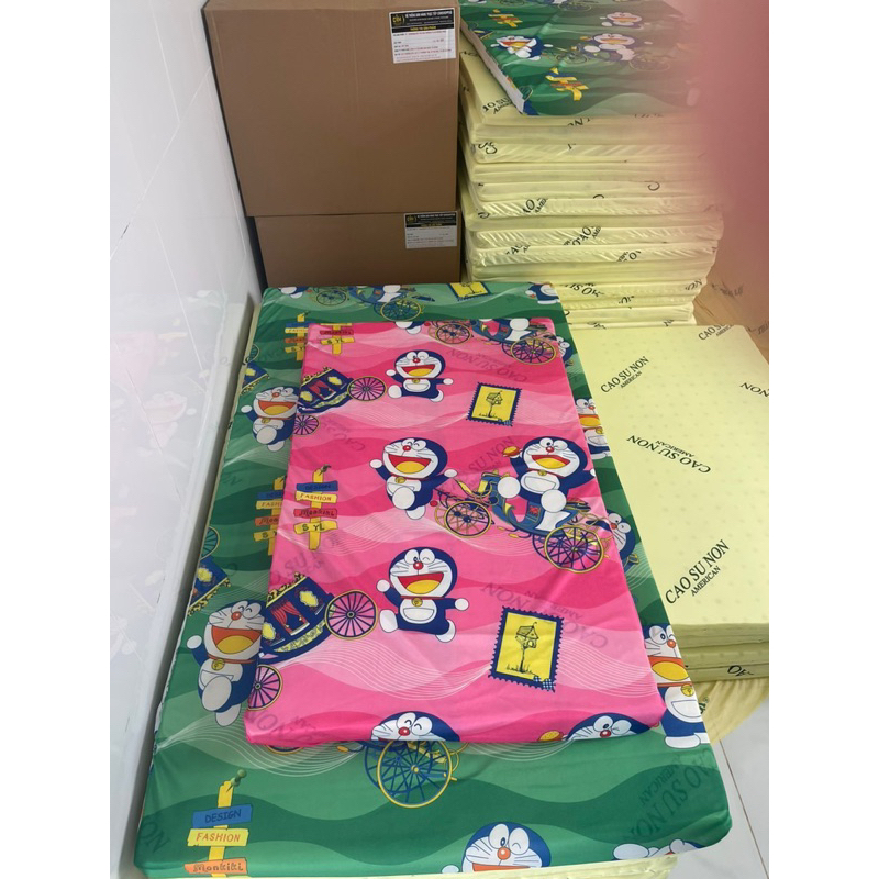 Áo (Drap) bọc nệm cũi trẻ em bọc 2 mặt đệm- ĐỦ KÍCH CỠ