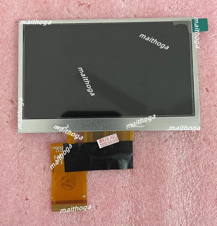 Maithoga 4.3 inch 40pin 16.7m tft lcd color screen tm043ndh02 wqvga 480rgb*272 no touch