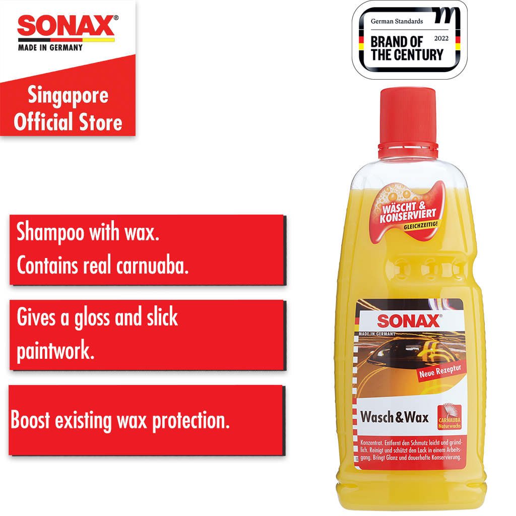 SONAX Car Wash Shampoo Concentrate - 1L