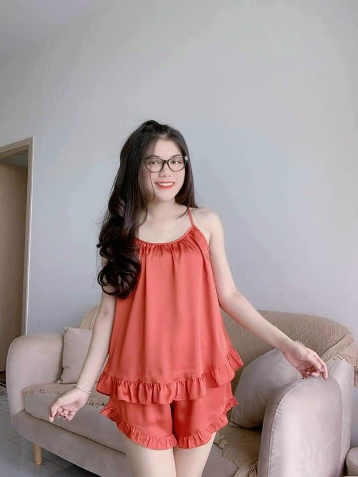 [2 SIZE 45-68KG] ĐỒ BỘ PHI BÓNG ĐÙI DÂY CHẤT PHI BÓNG MỀM MỊN, SEXY