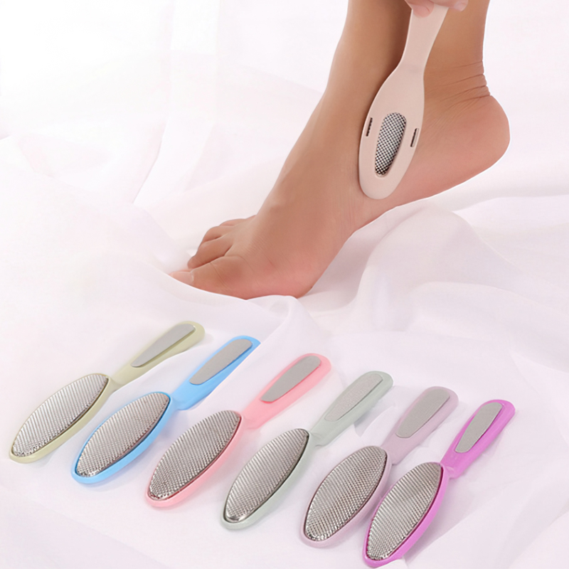 Random delivery color steel heel scrubber