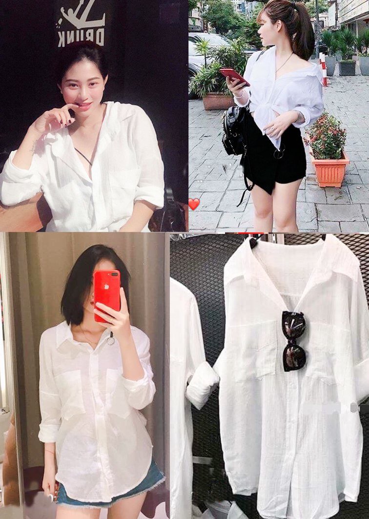 Sơ mi bigsize kim ngân 50 đến 90 kg (áo kiểu bigsize )