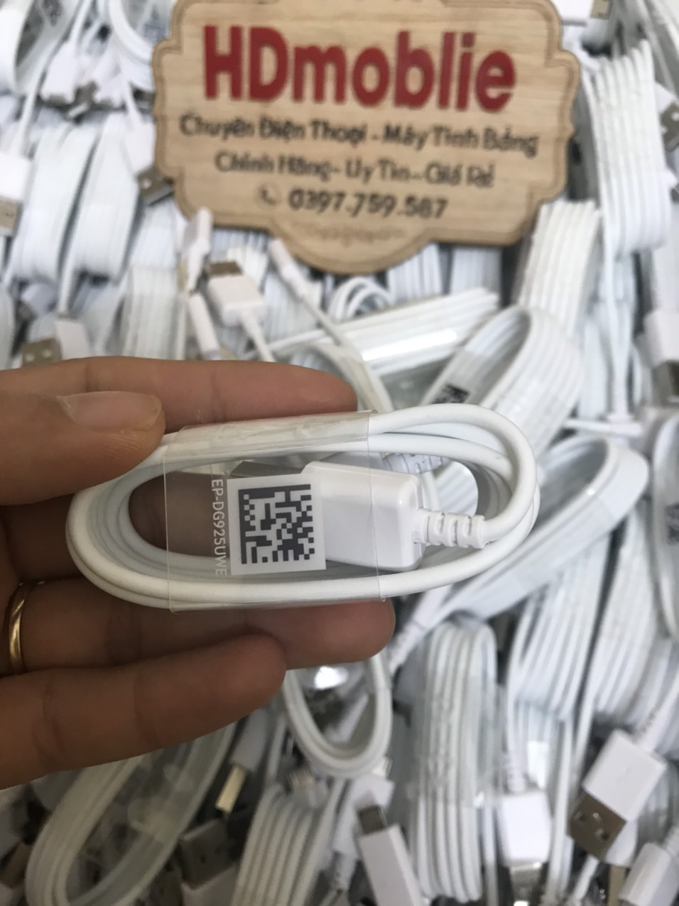 dây sạc micro USB - Hàng chính hãng Samsung BH 12 tháng