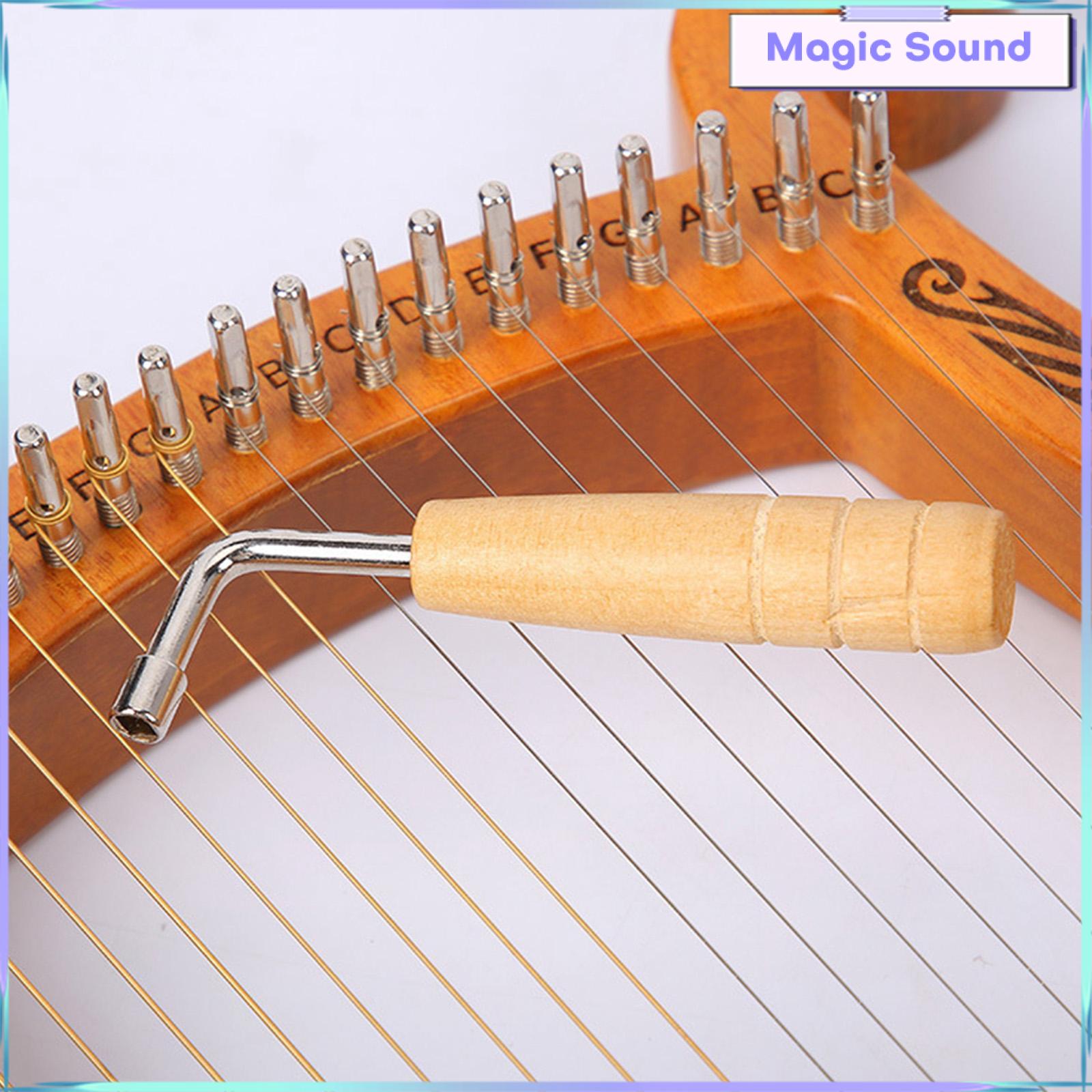 Magic Sound Magic SoundTuning Wrench Lyre Harp Stringed Instrument Instrument Wood Handle Tools