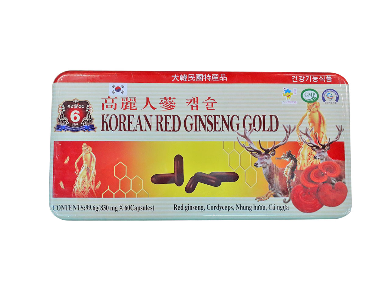 Viên hồng sâm Korean Red Ginseng Gold