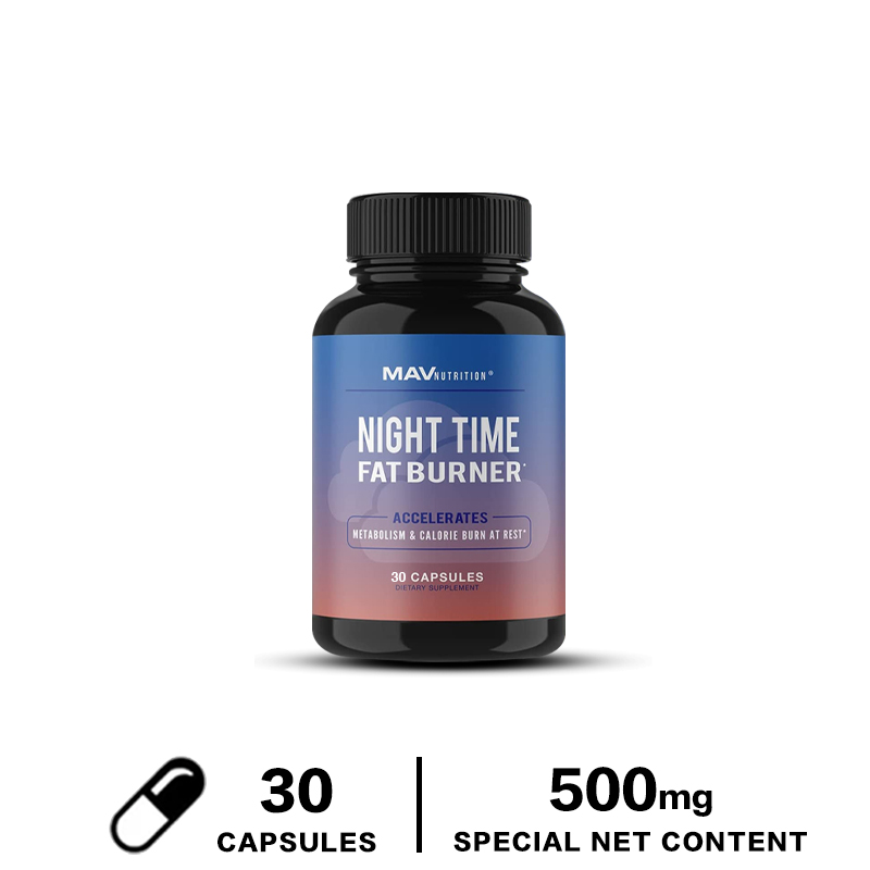 MAV Nutrition Night Weight Loss Capsule, a fat burning agent for women
