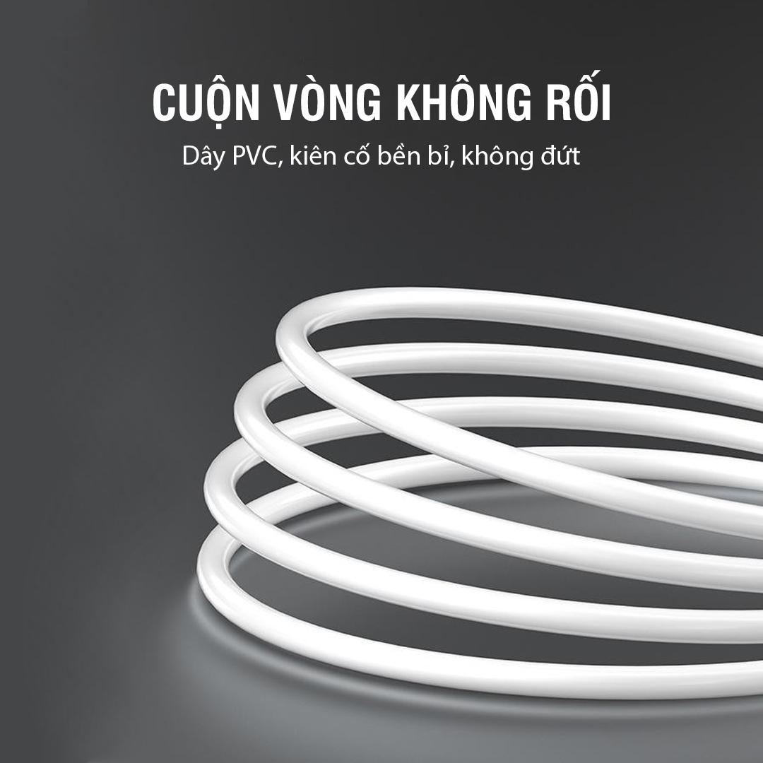 Cáp sạc nhanh Romoss, cáp sạc CB308 cổng Micro USB to Typy-C